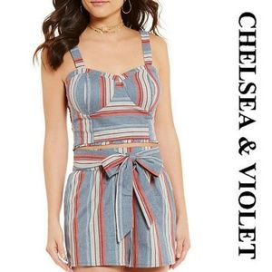 🆕🌱 C&V CHELSEA & VIOLET Crop Bralette Top